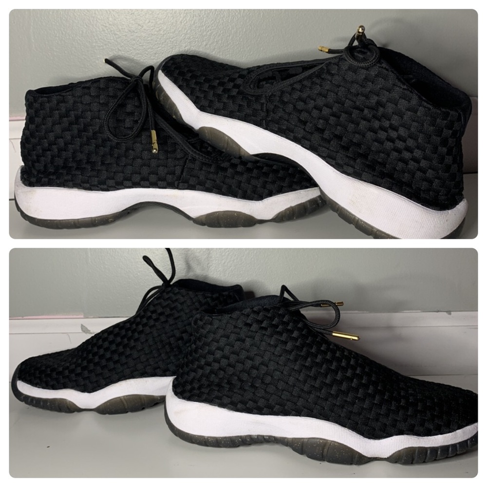 Jordan AJ Future black white metallic gold oreo